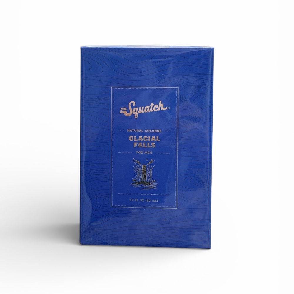 Dr. Squatch Glacial Falls Cologne for Men - Blue